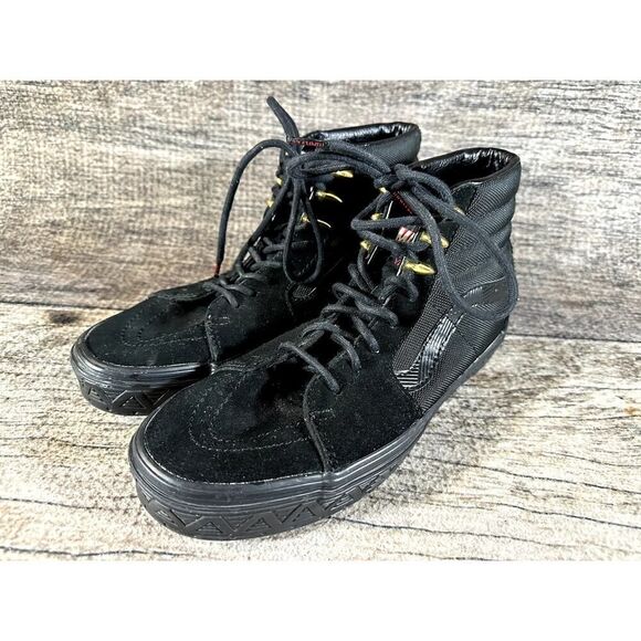 Vans x Marvel Black Panther Limited Edition SK8-HI High Top Sneaker Men's 8 - Picture 1 of 10
